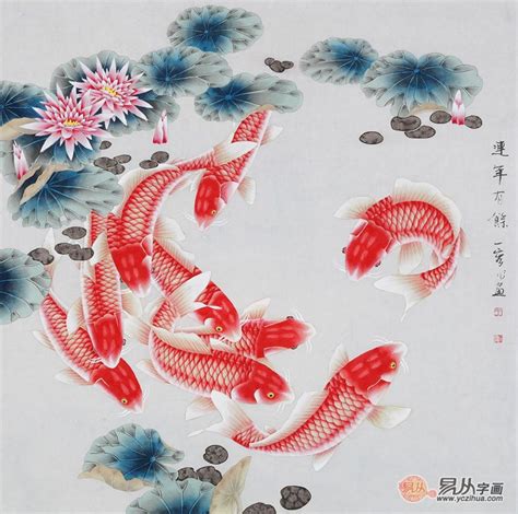 鯉魚圖風水